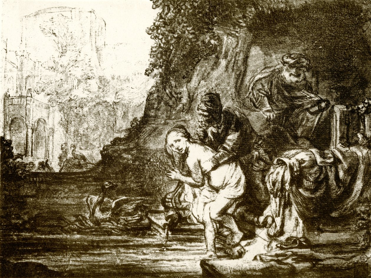 Susana y los ancianos de Rembrandt van Rijn