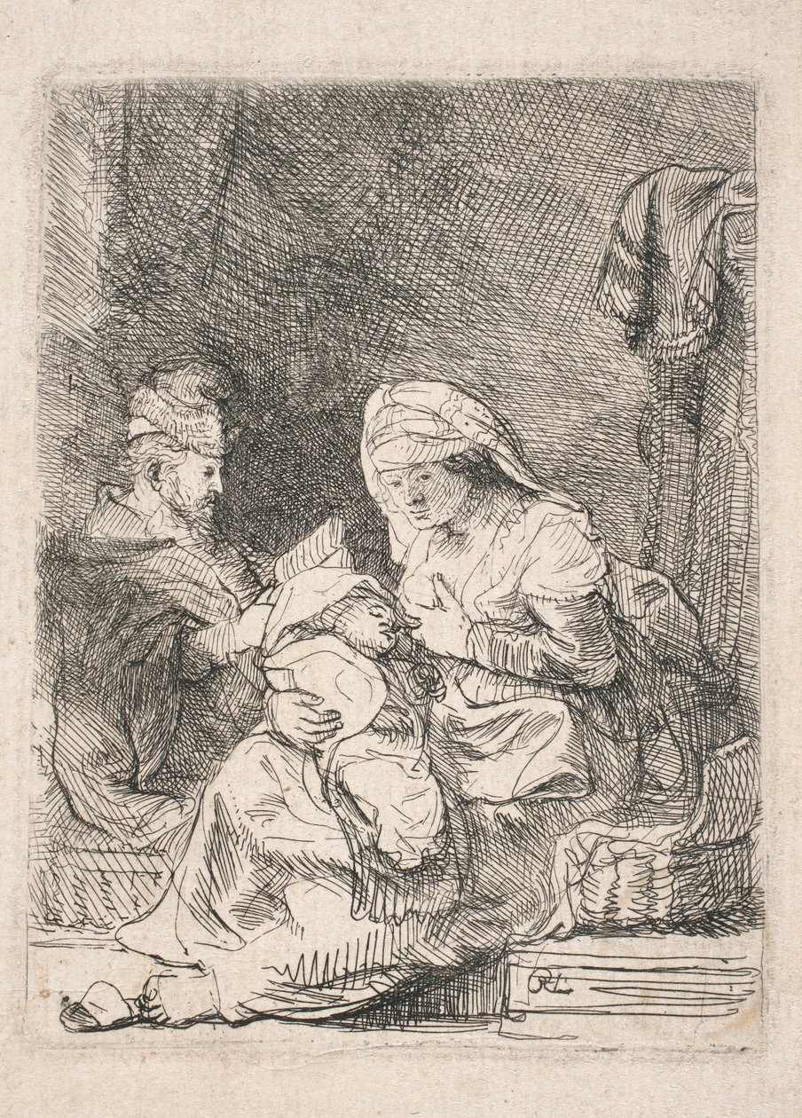 La Sagrada Familia de Rembrandt van Rijn