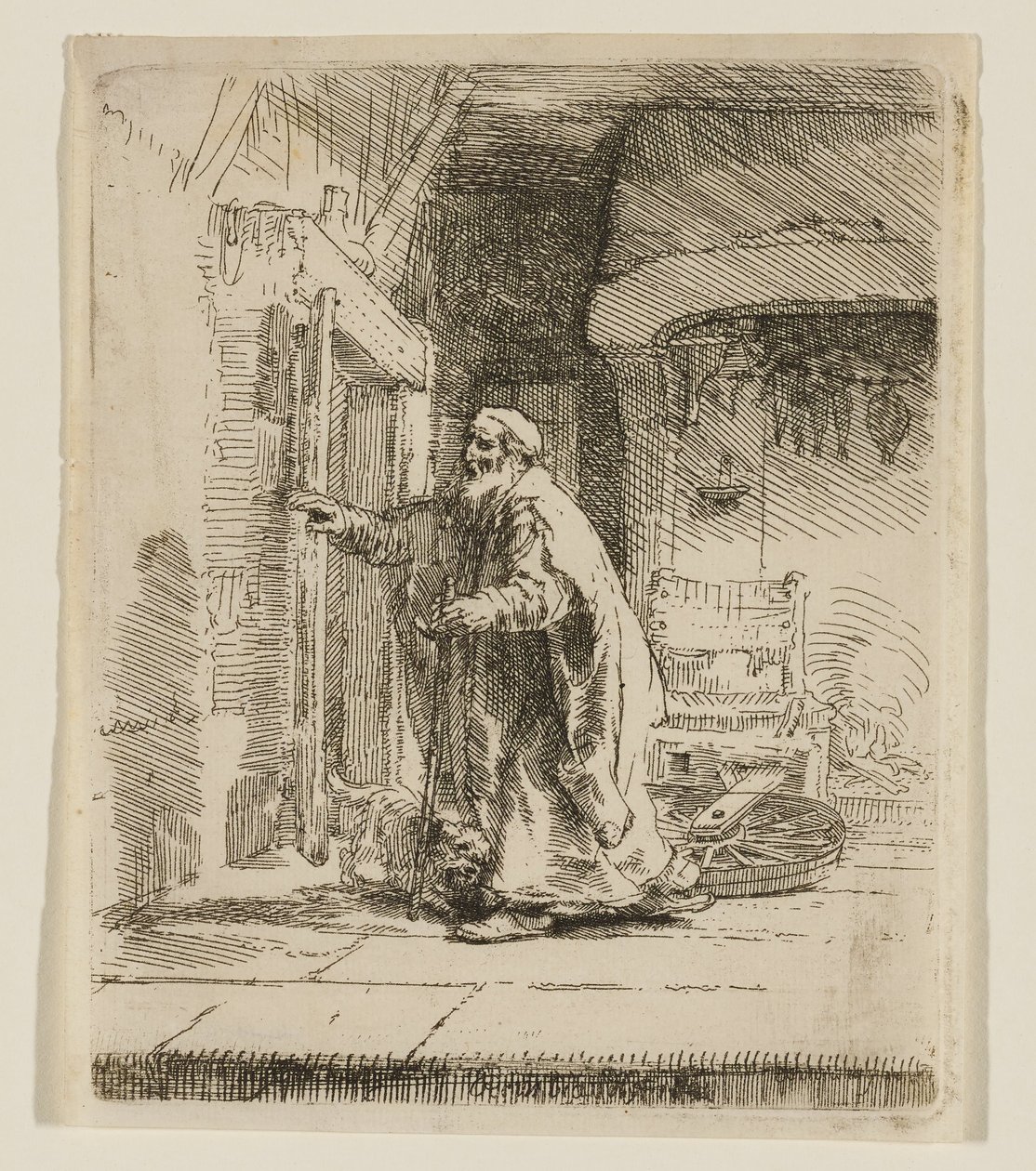 La ceguera de Tobit de Rembrandt van Rijn