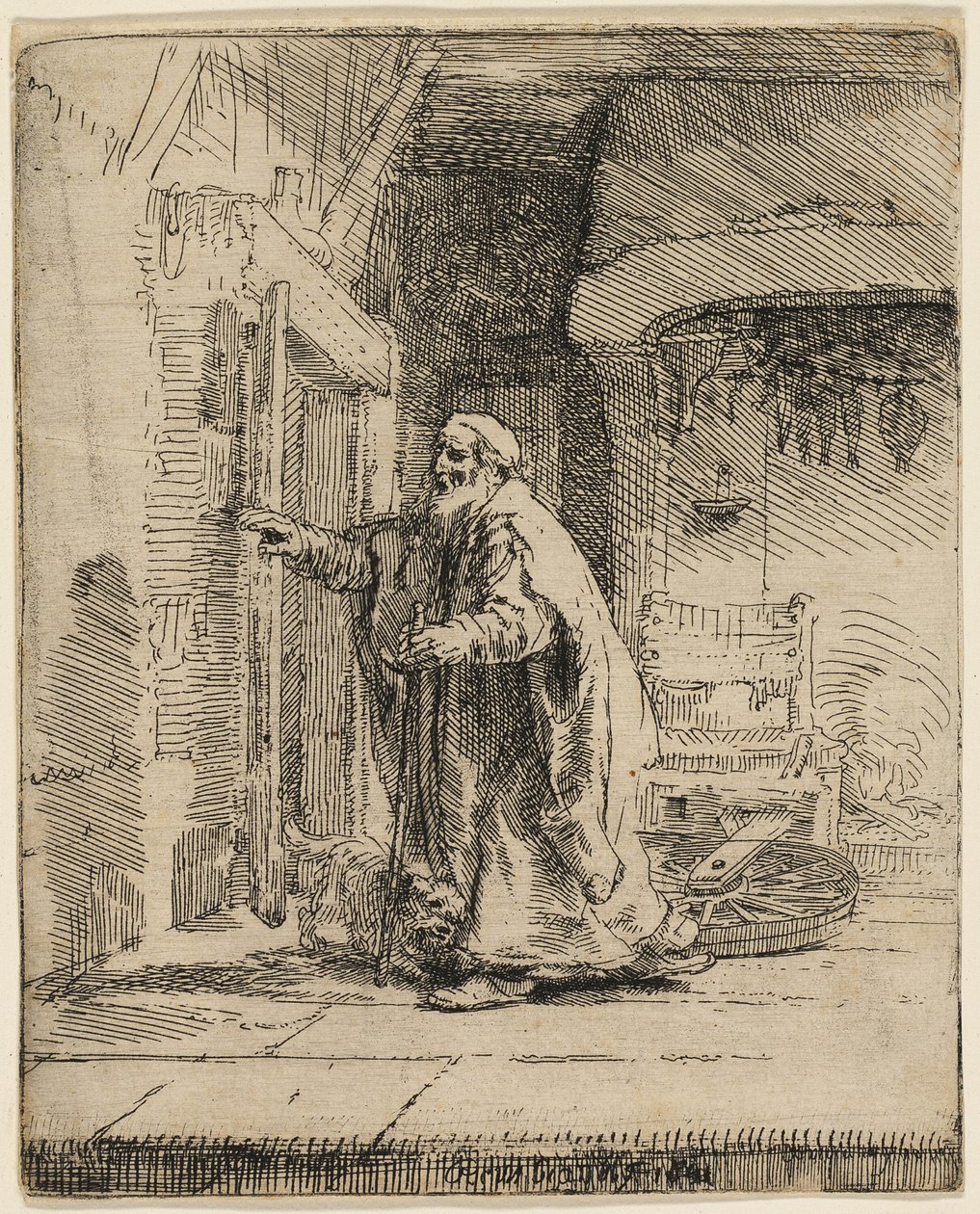 La ceguera de Tobit: La placa más grande de Rembrandt van Rijn