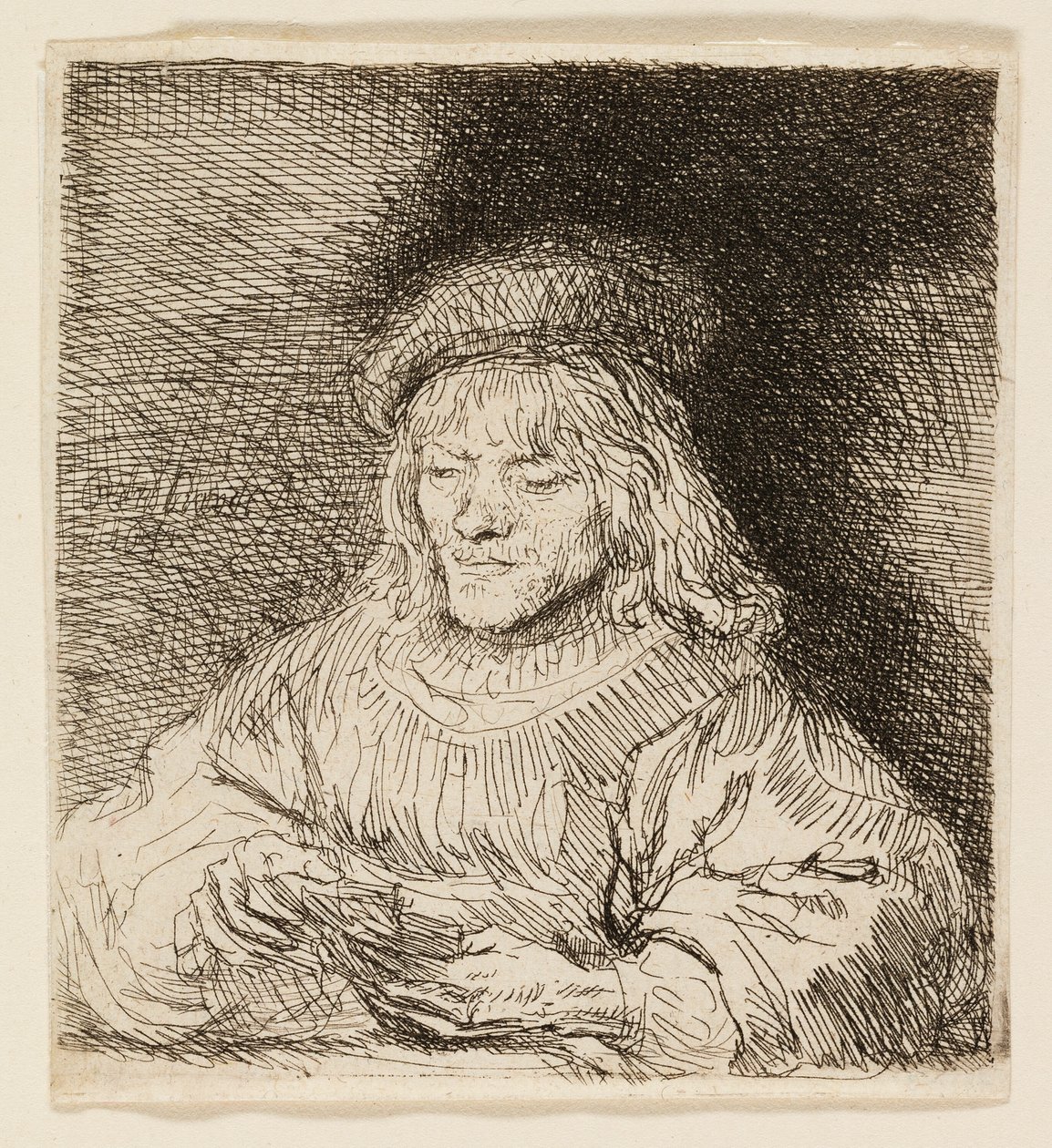 El jugador de cartas de Rembrandt van Rijn