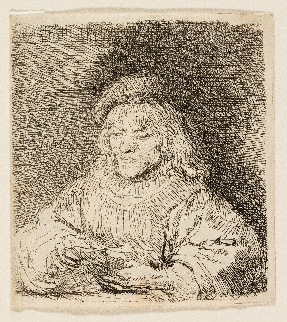 El jugador de cartas de Rembrandt van Rijn