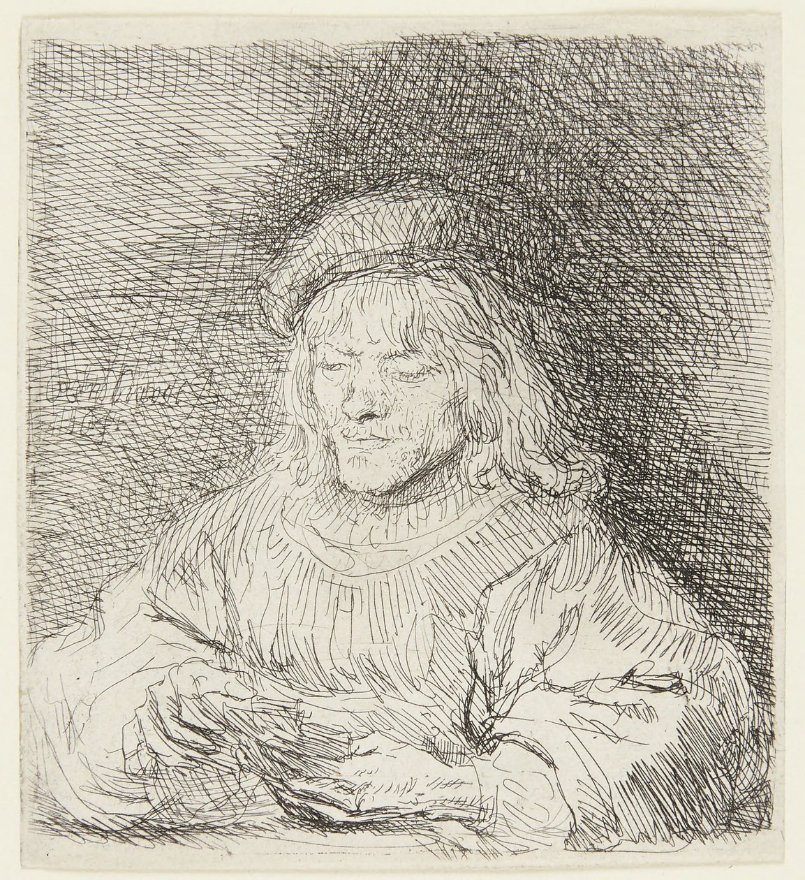 El jugador de cartas de Rembrandt van Rijn