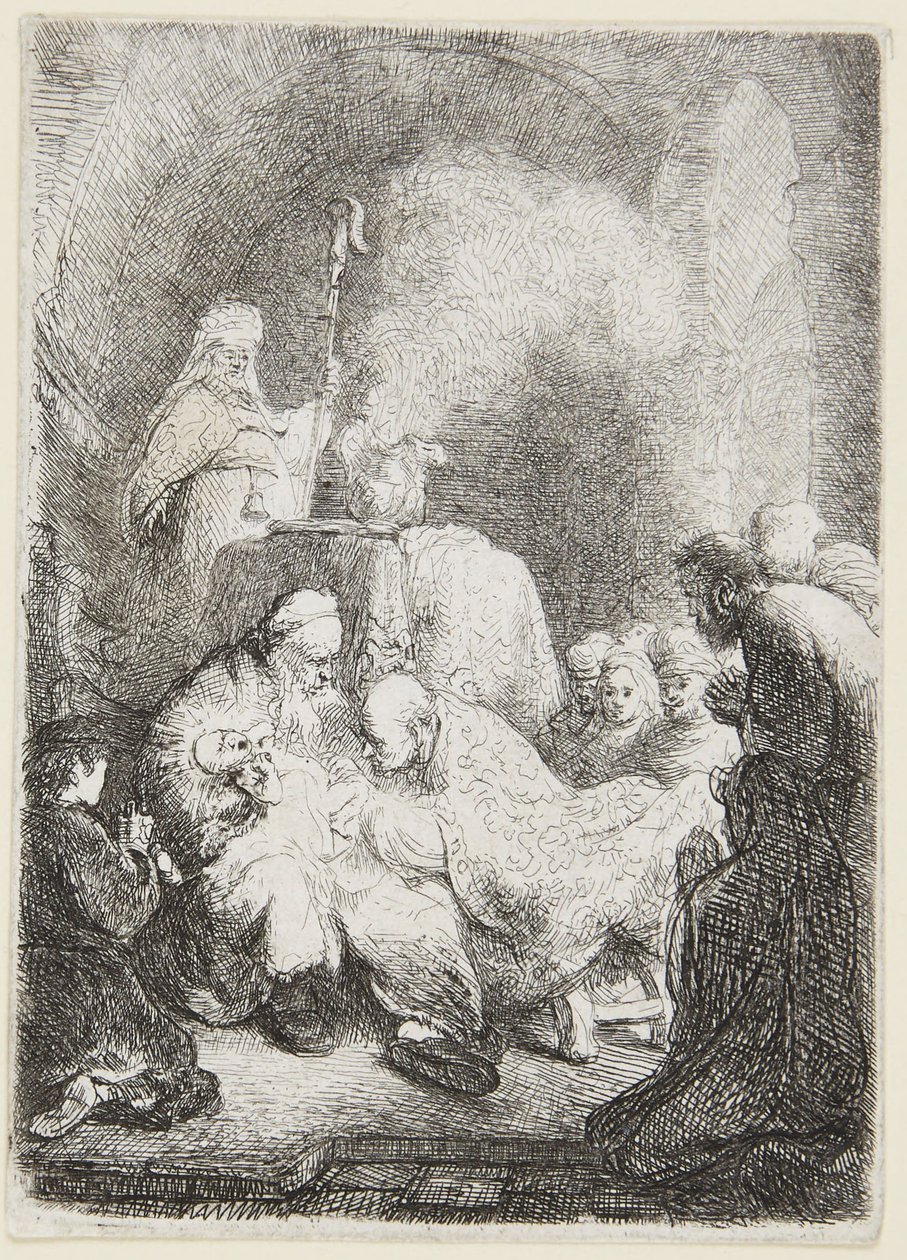 La circuncisión de Rembrandt van Rijn