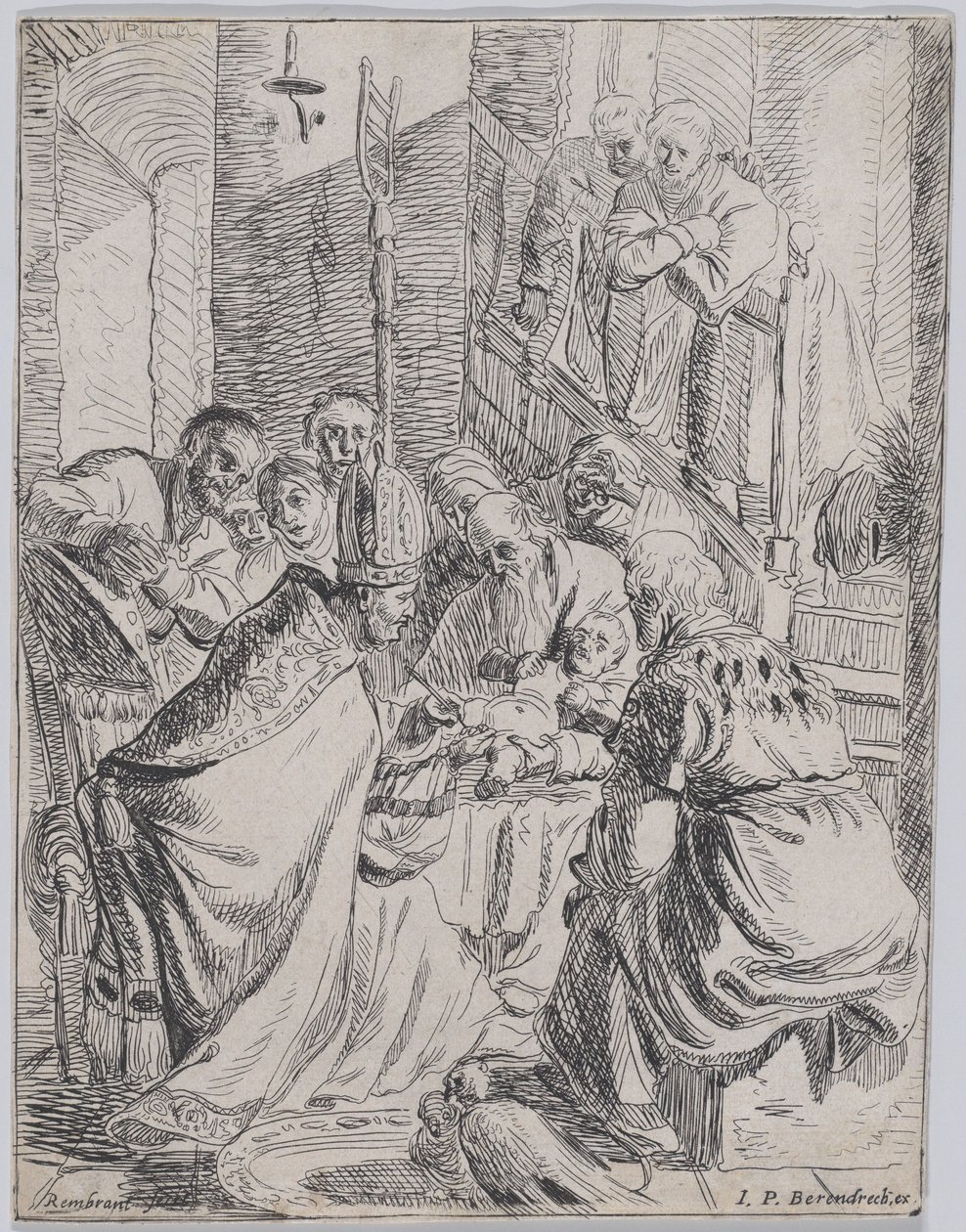 La Circuncisión, ca. 1625 de Rembrandt van Rijn