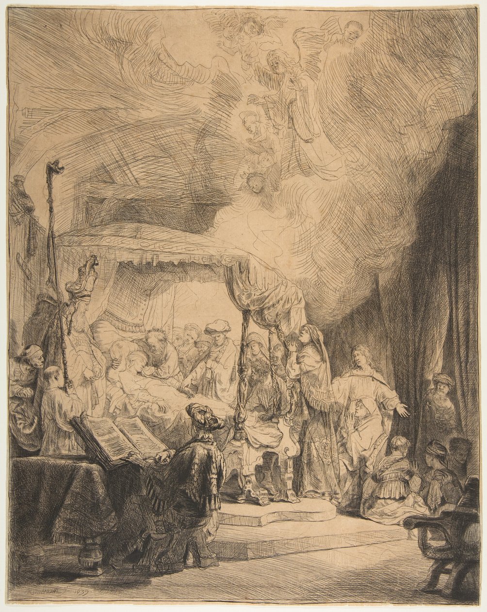La muerte de la Virgen, 1639 de Rembrandt van Rijn