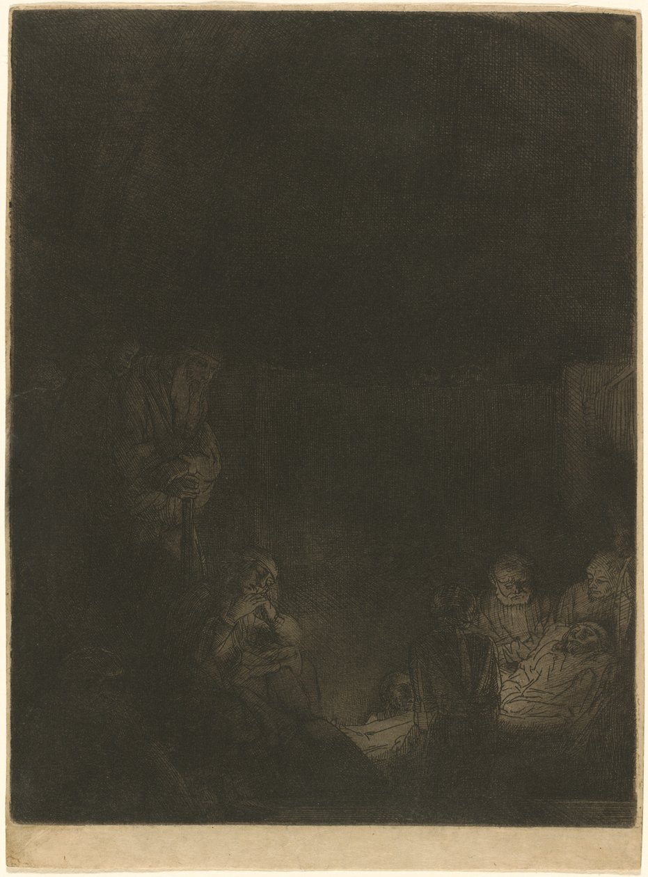 El entierro de Rembrandt van Rijn