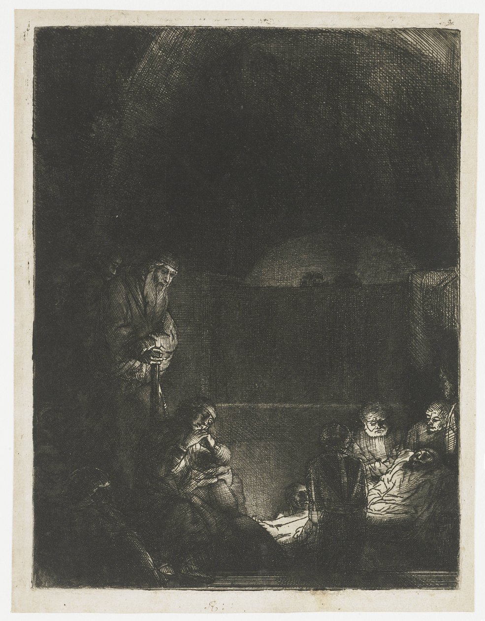 El entierro de Rembrandt van Rijn