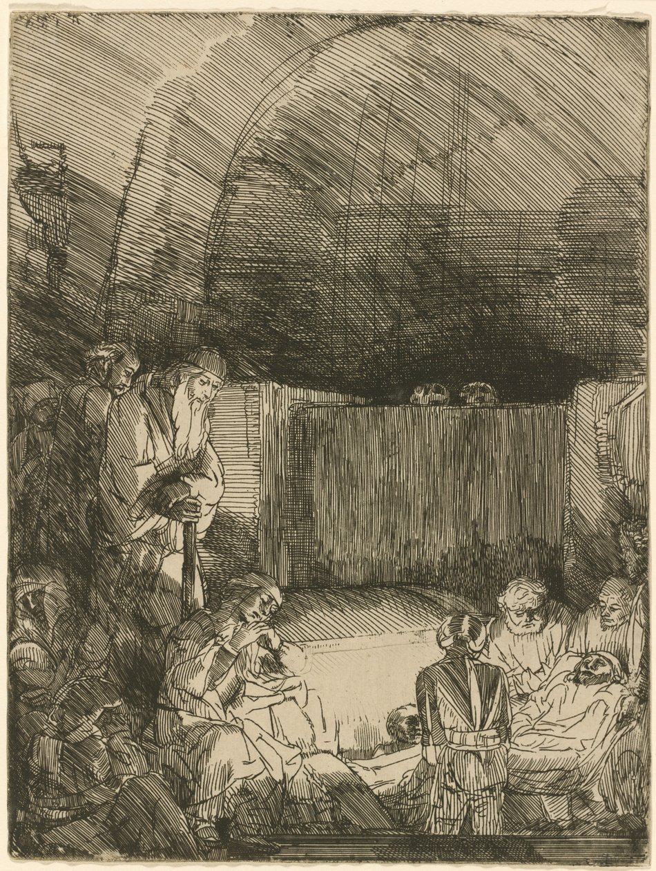 El entierro de Rembrandt van Rijn