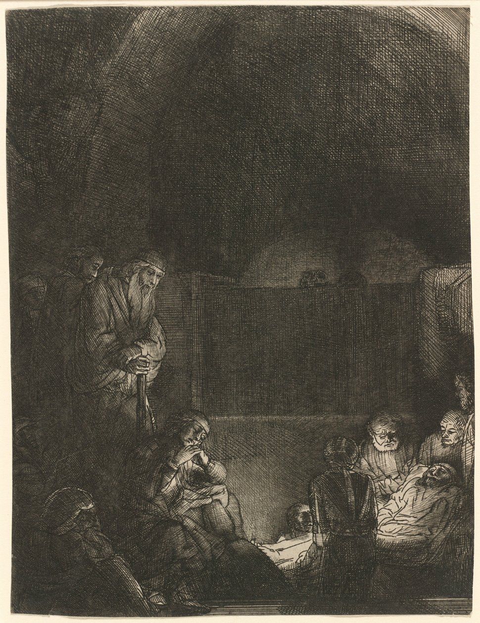 El entierro de Rembrandt van Rijn