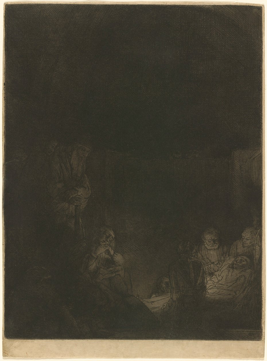 El entierro de Rembrandt van Rijn