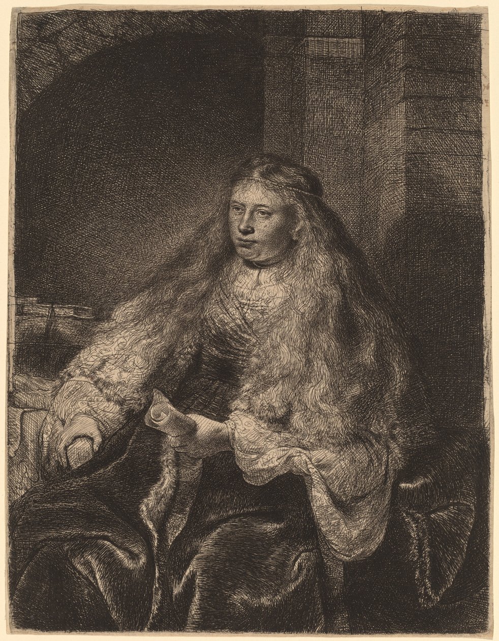 La Gran Novia Judía de Rembrandt van Rijn