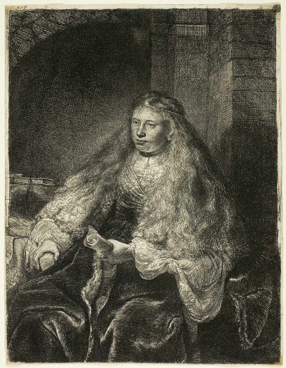 La gran novia judía de Rembrandt van Rijn