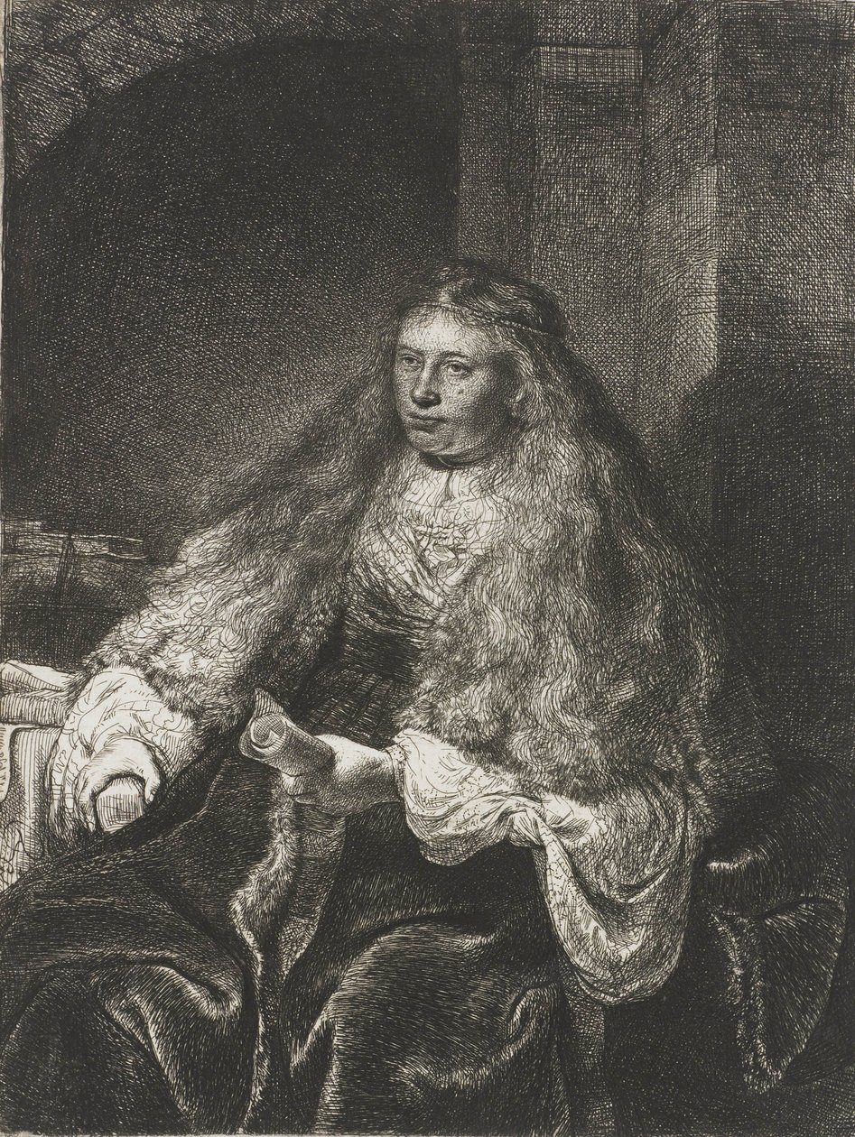 La gran novia judía, 1635 de Rembrandt van Rijn