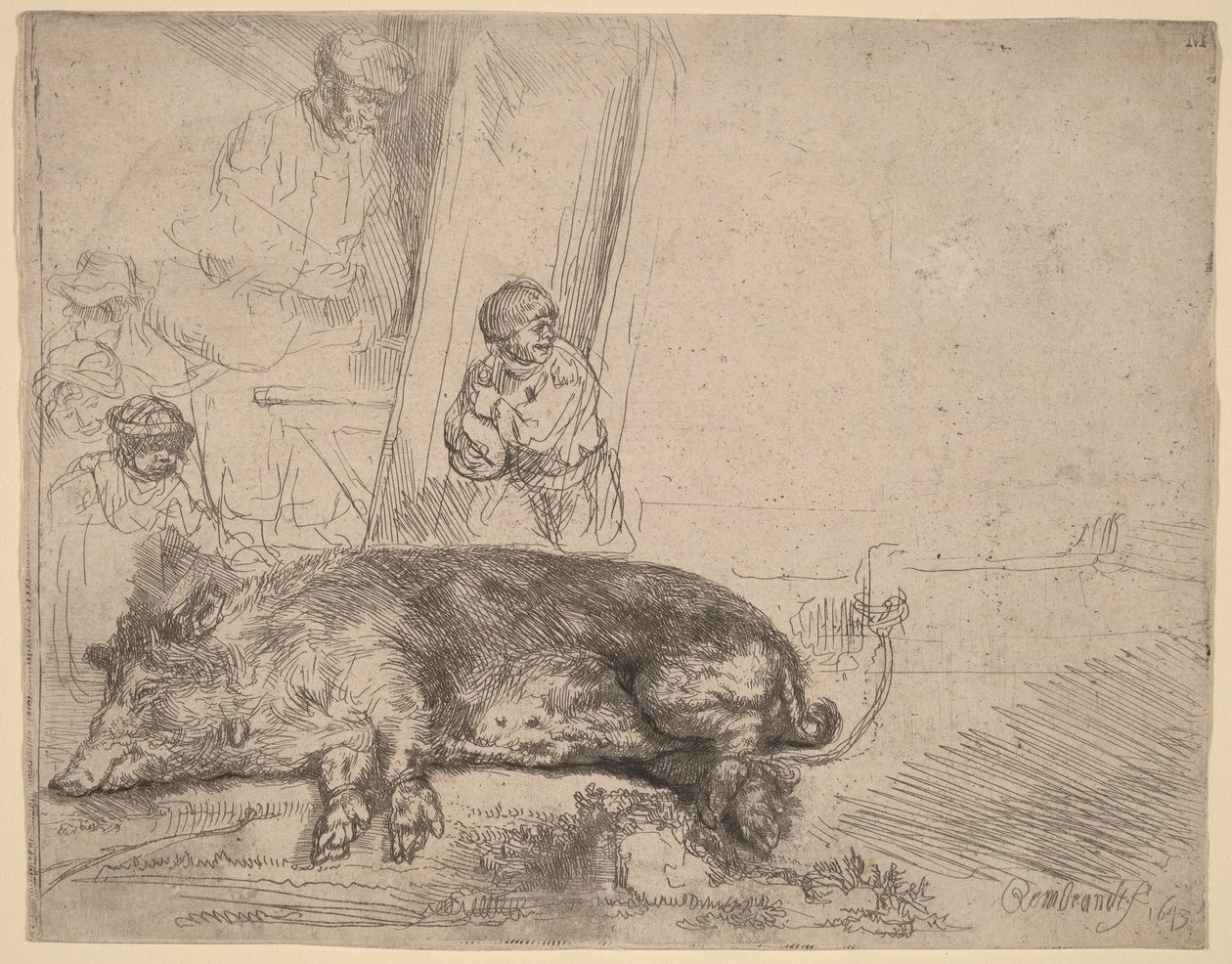 El Cerdo de Rembrandt van Rijn