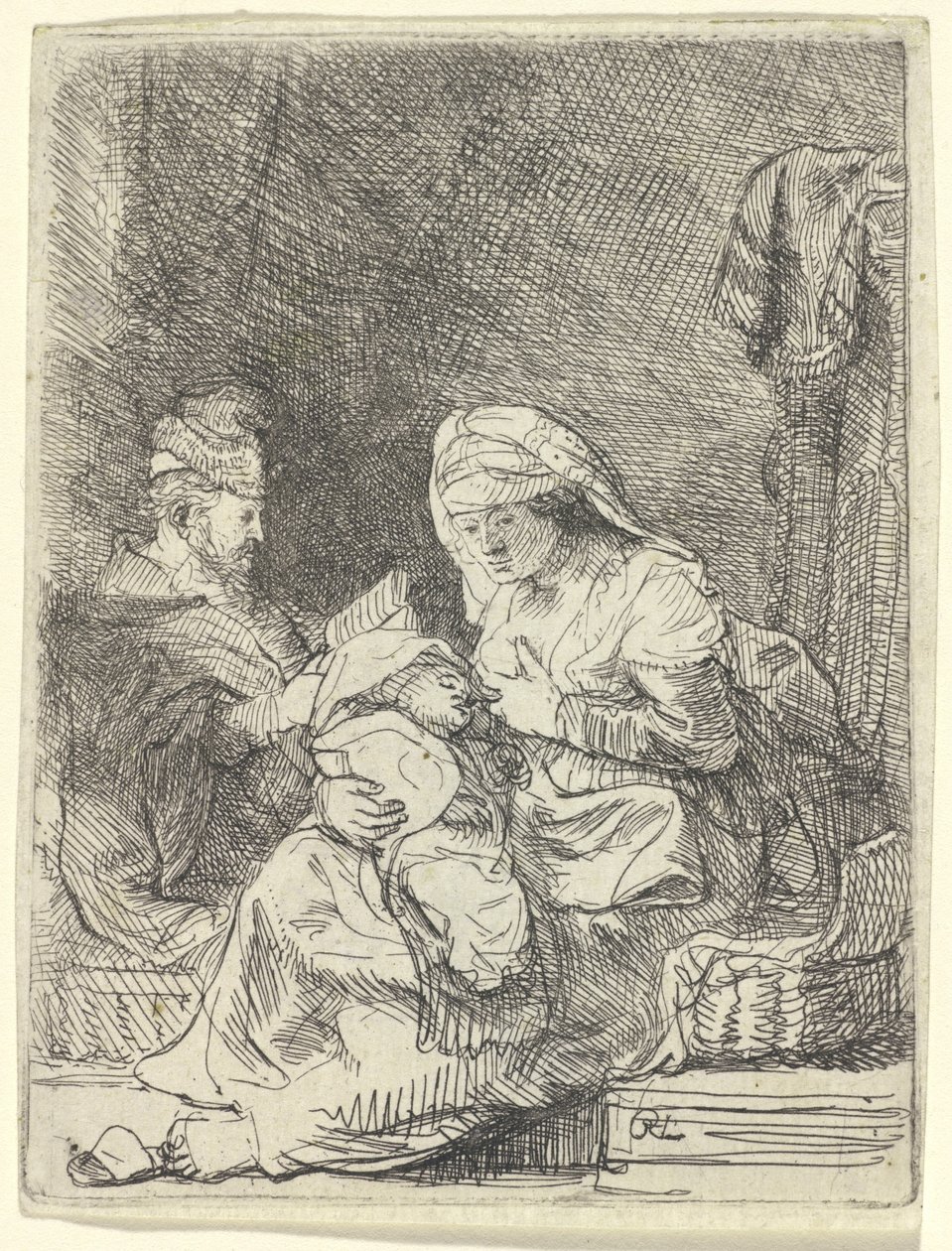La Sagrada Familia de Rembrandt van Rijn