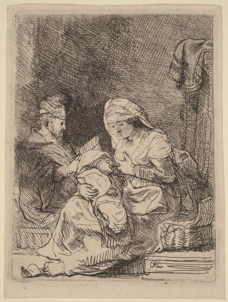La Sagrada Familia de Rembrandt van Rijn
