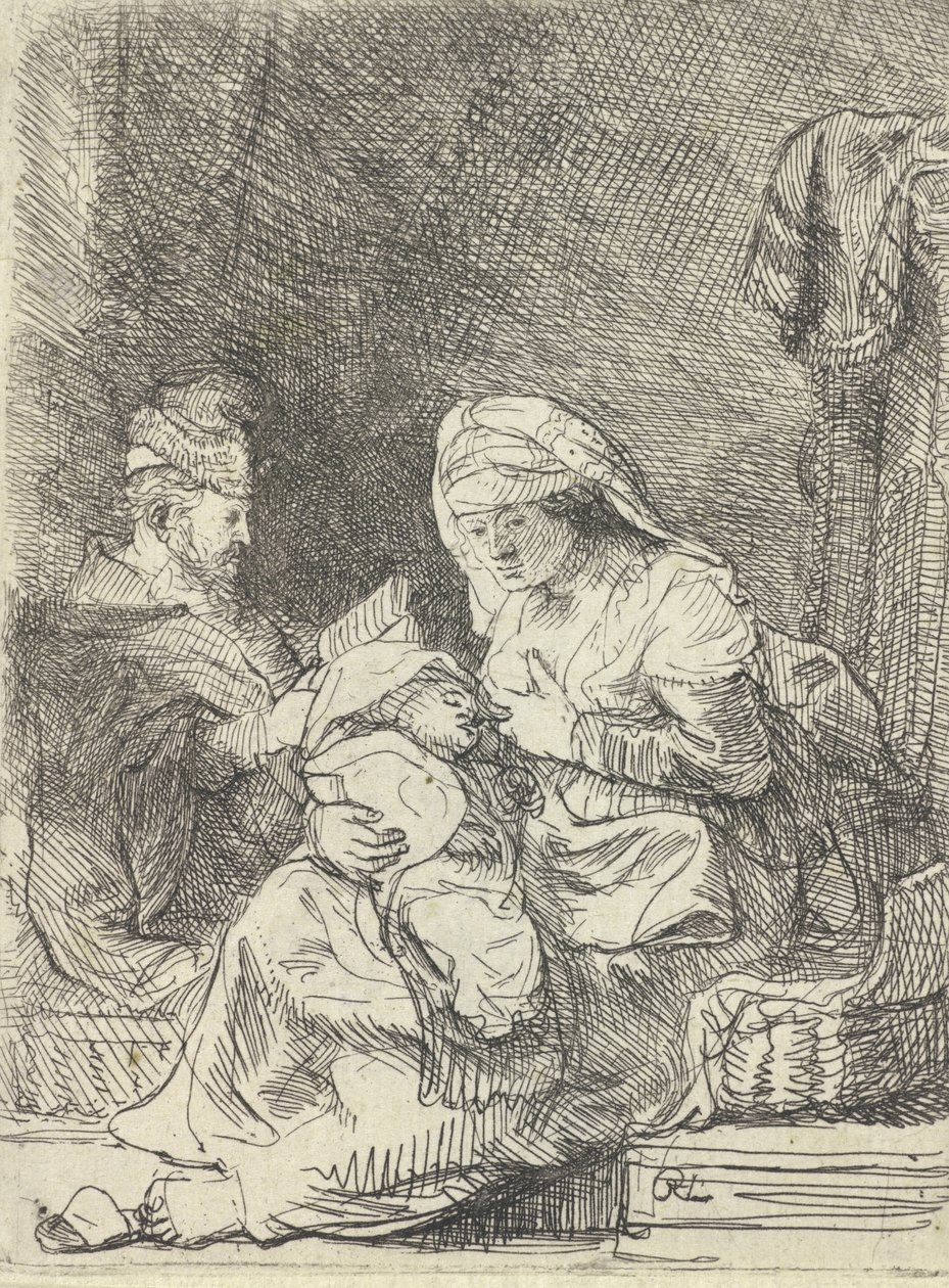 La Sagrada Familia de Rembrandt van Rijn