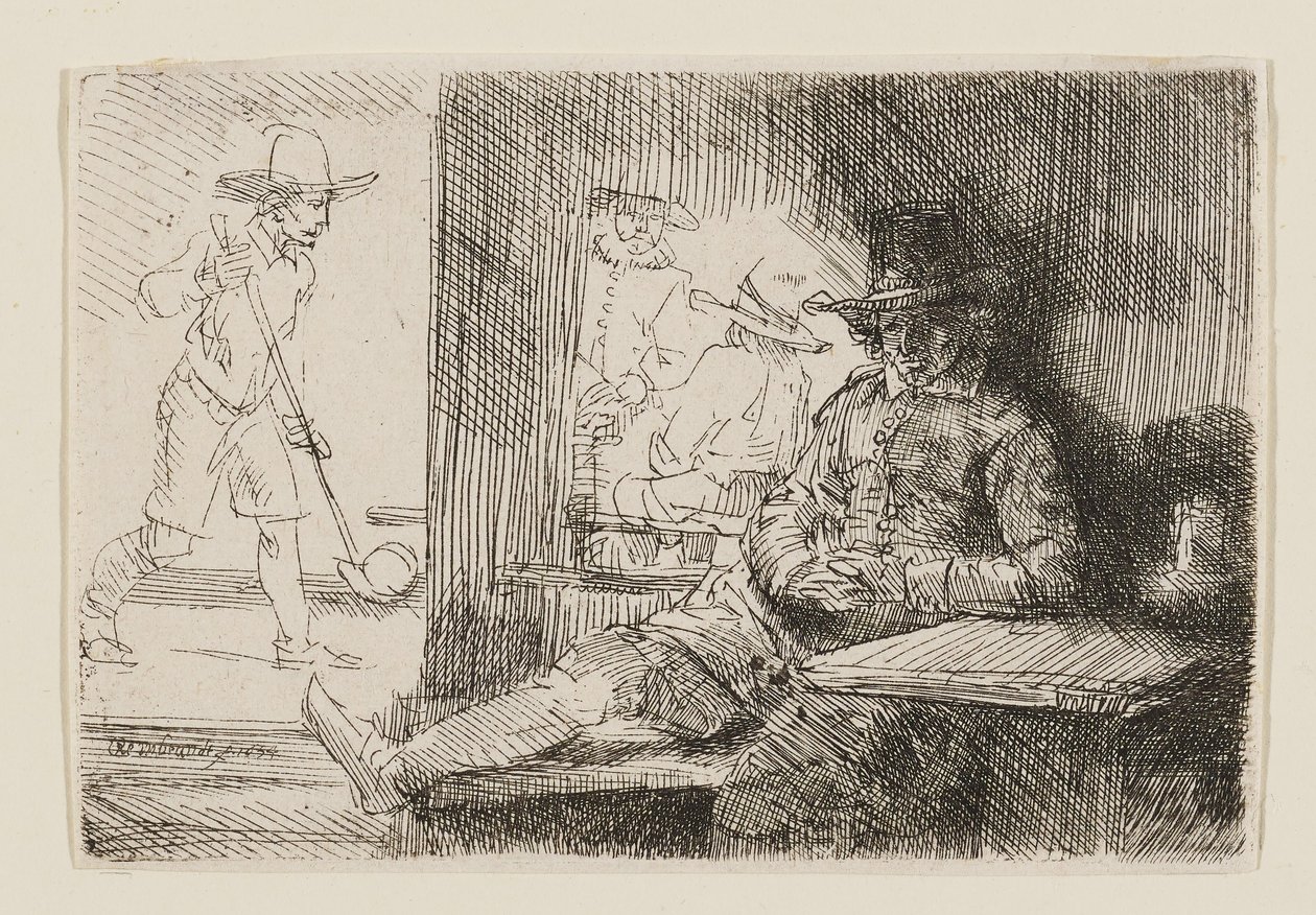 El reproductor Kolf de Rembrandt van Rijn