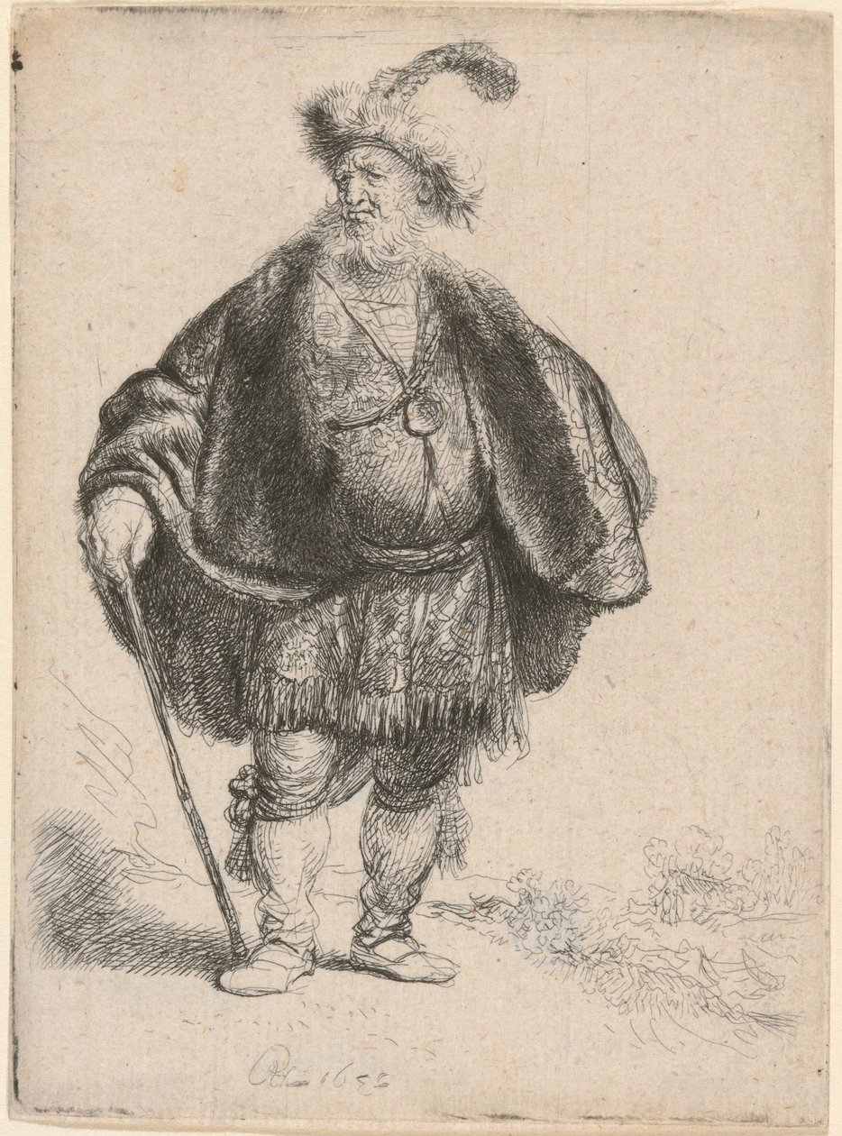 El persa de Rembrandt van Rijn
