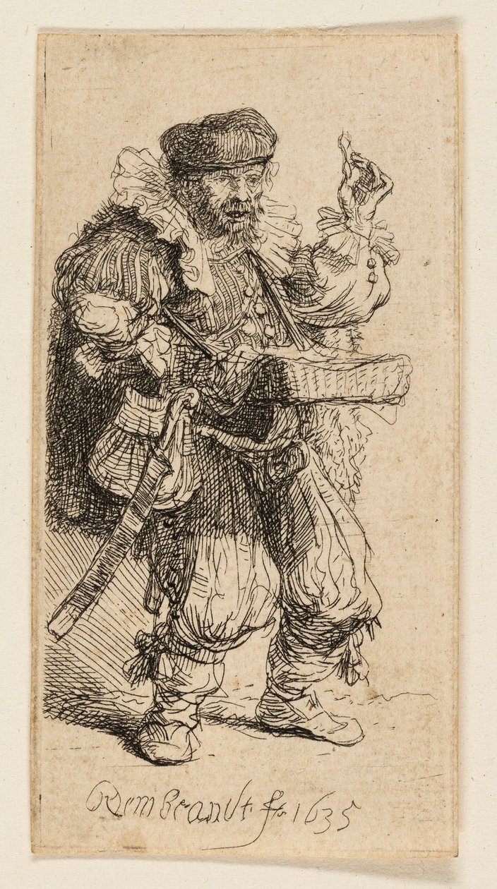 El charlatán de Rembrandt van Rijn