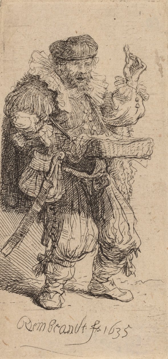 El charlatán de Rembrandt van Rijn