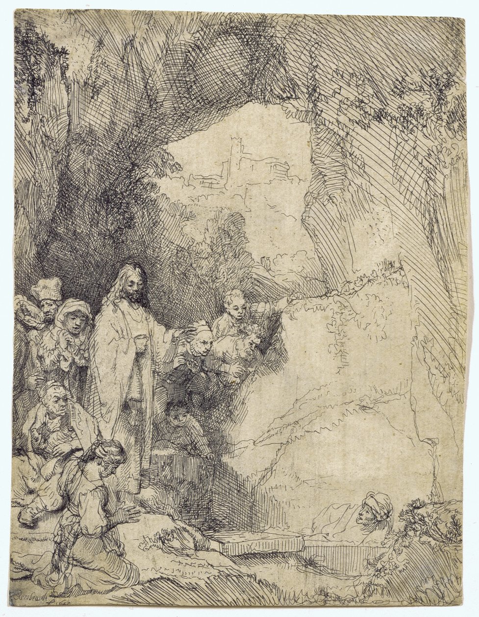 La resurrección de Lázaro de Rembrandt van Rijn