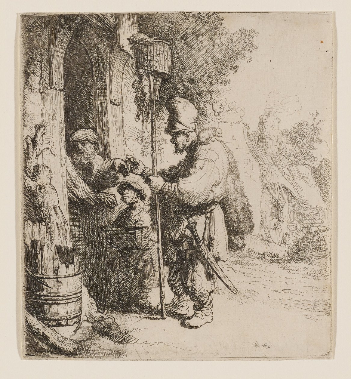 El vendedor de veneno para ratas de Rembrandt van Rijn
