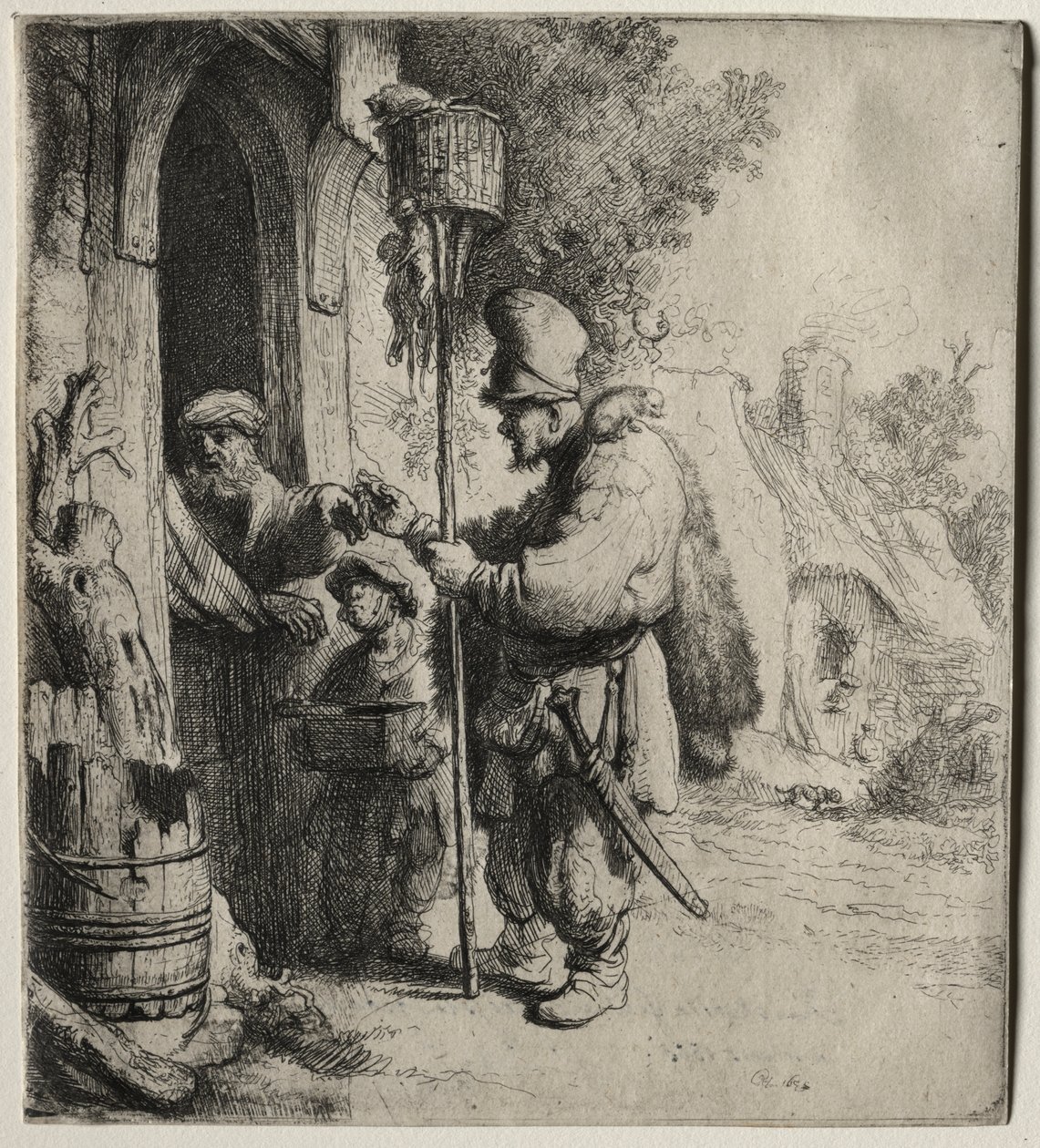 El Cazador de Ratas de Rembrandt van Rijn