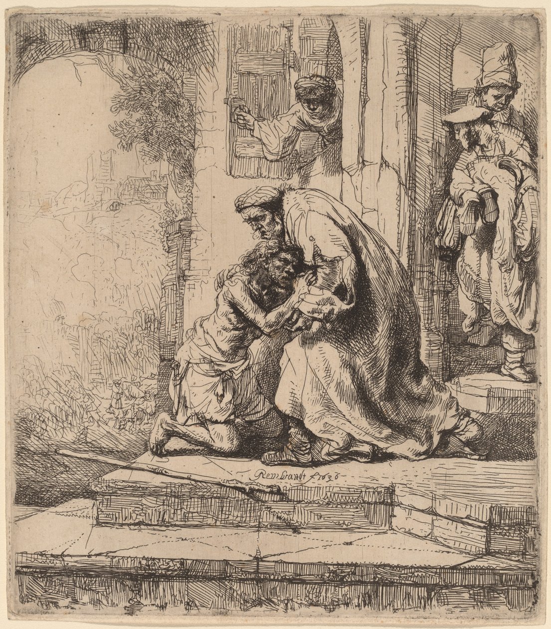 El regreso del hijo pródigo de Rembrandt van Rijn