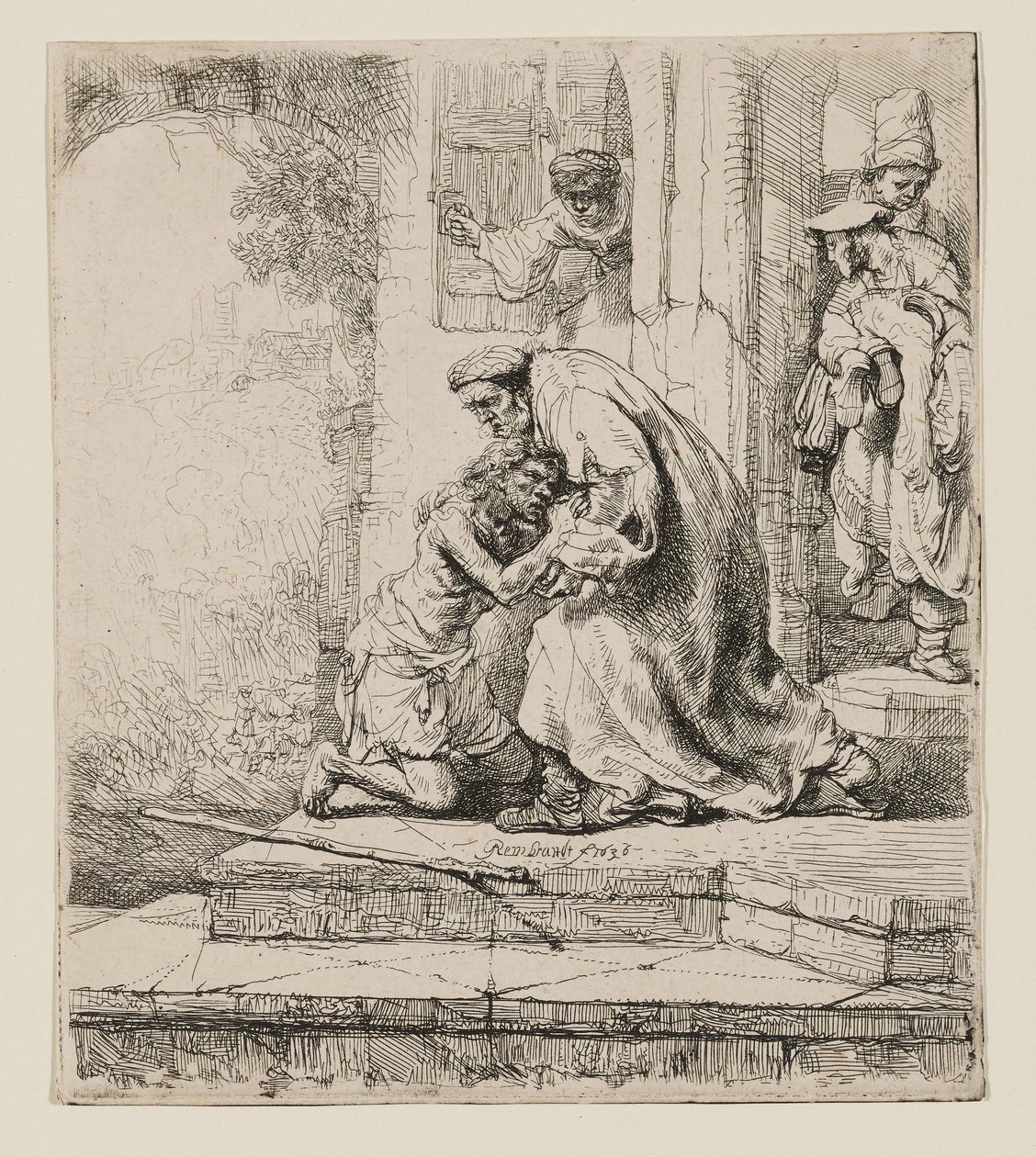 El regreso del hijo pródigo de Rembrandt van Rijn