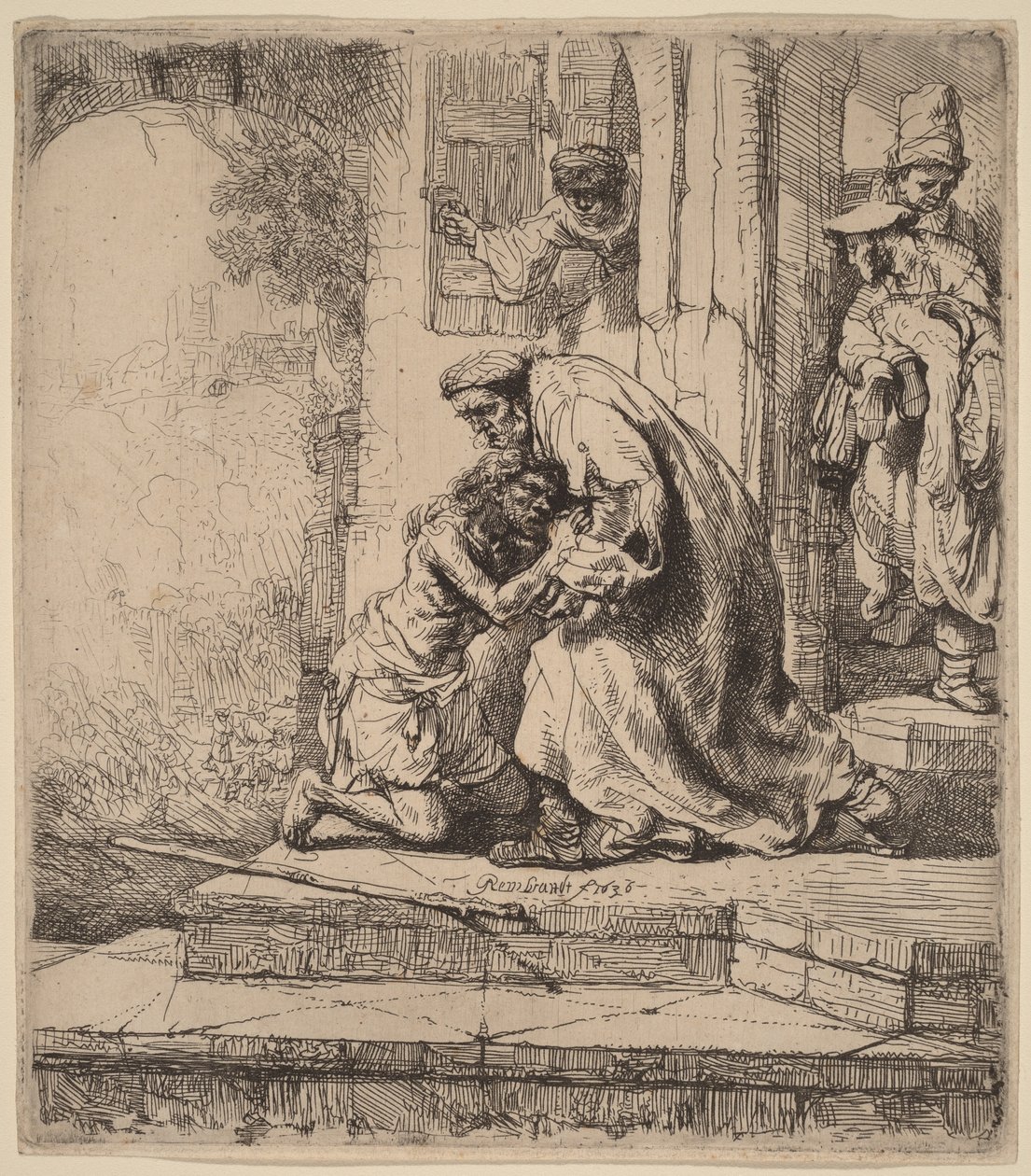 El regreso del hijo pródigo de Rembrandt van Rijn
