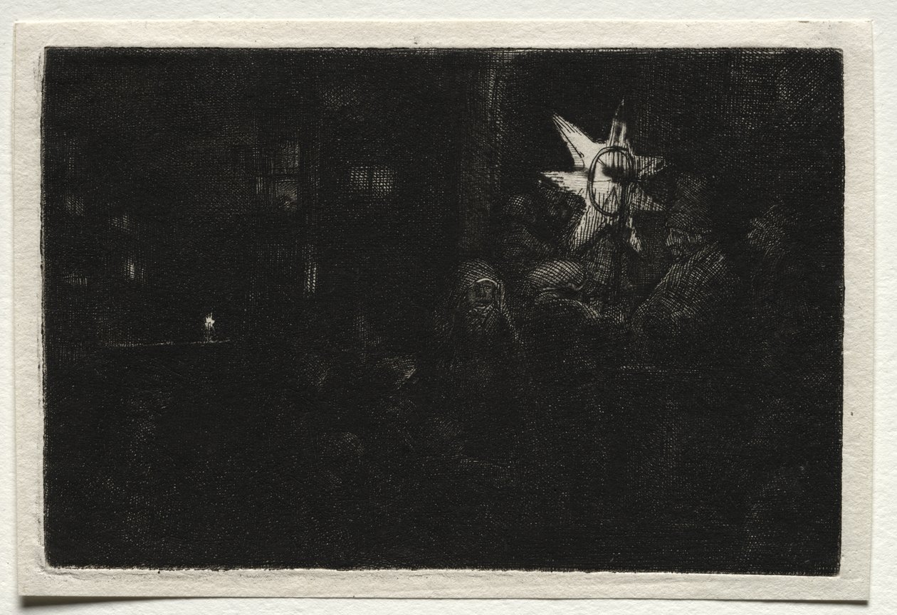 La estrella de los reyes: una pieza nocturna de Rembrandt van Rijn