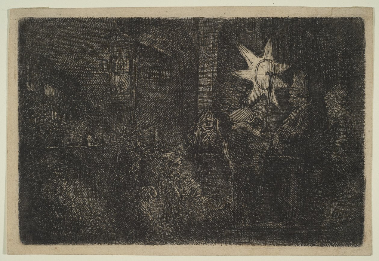 La estrella de los reyes: Una pieza nocturna de Rembrandt van Rijn