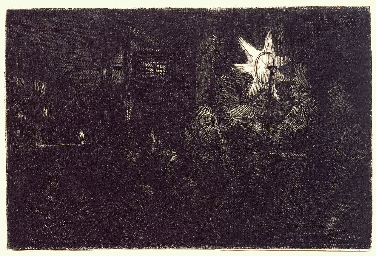 La Estrella de los Reyes de Rembrandt van Rijn