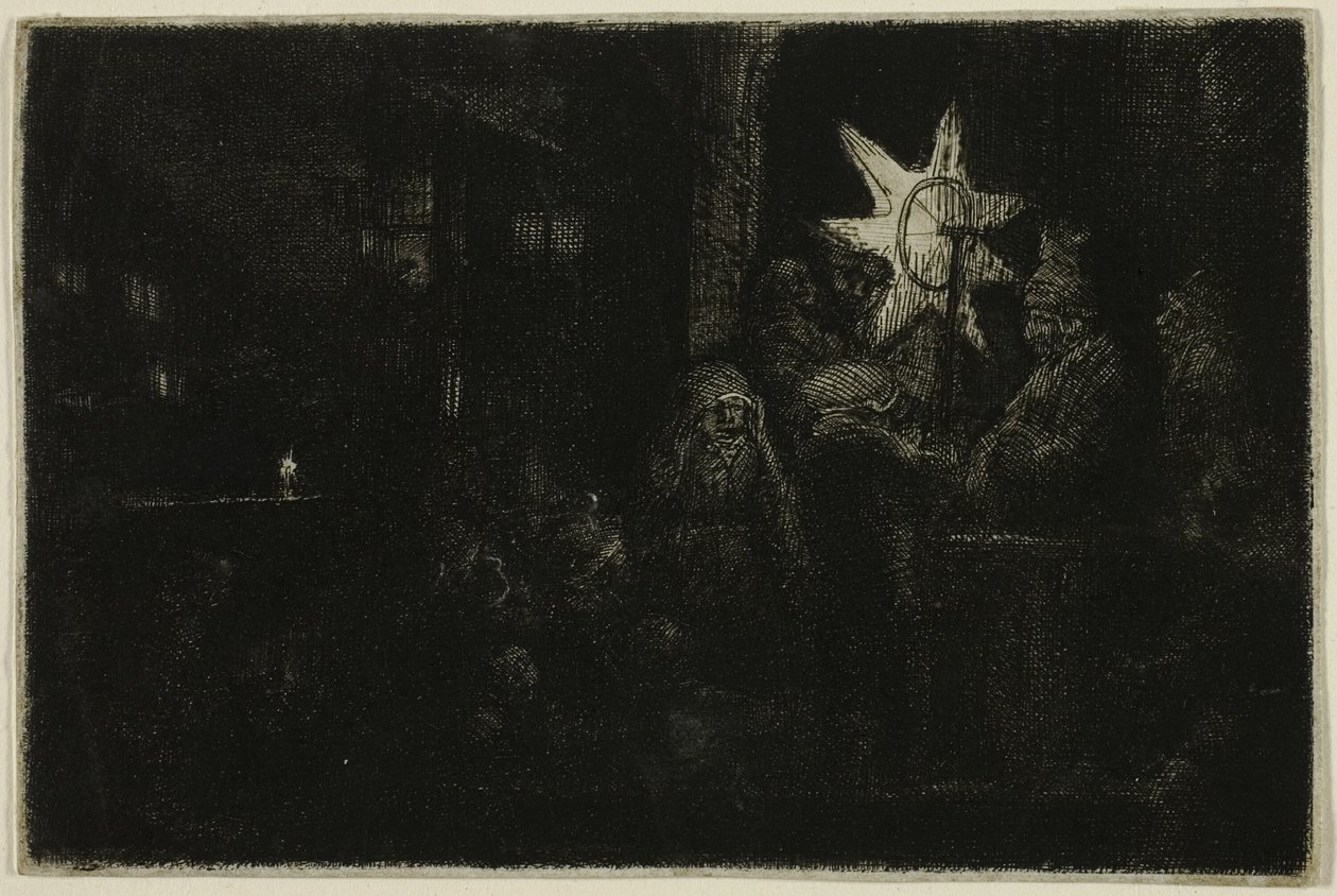 La estrella de los reyes: una pieza nocturna de Rembrandt van Rijn