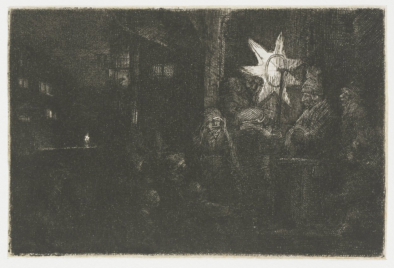 La Estrella de los Reyes: una pieza nocturna de Rembrandt van Rijn