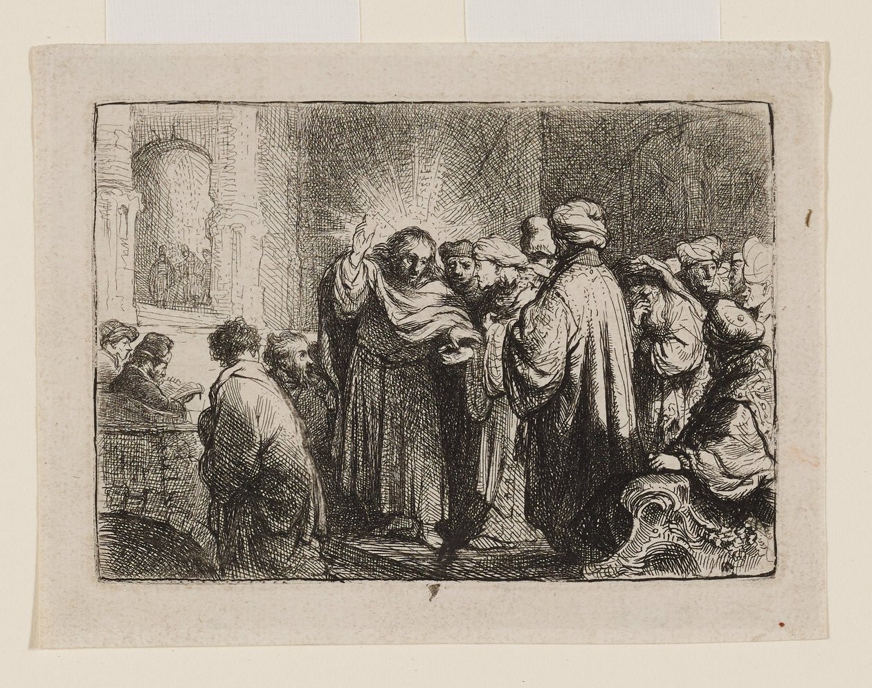 El dinero del tributo de Rembrandt van Rijn