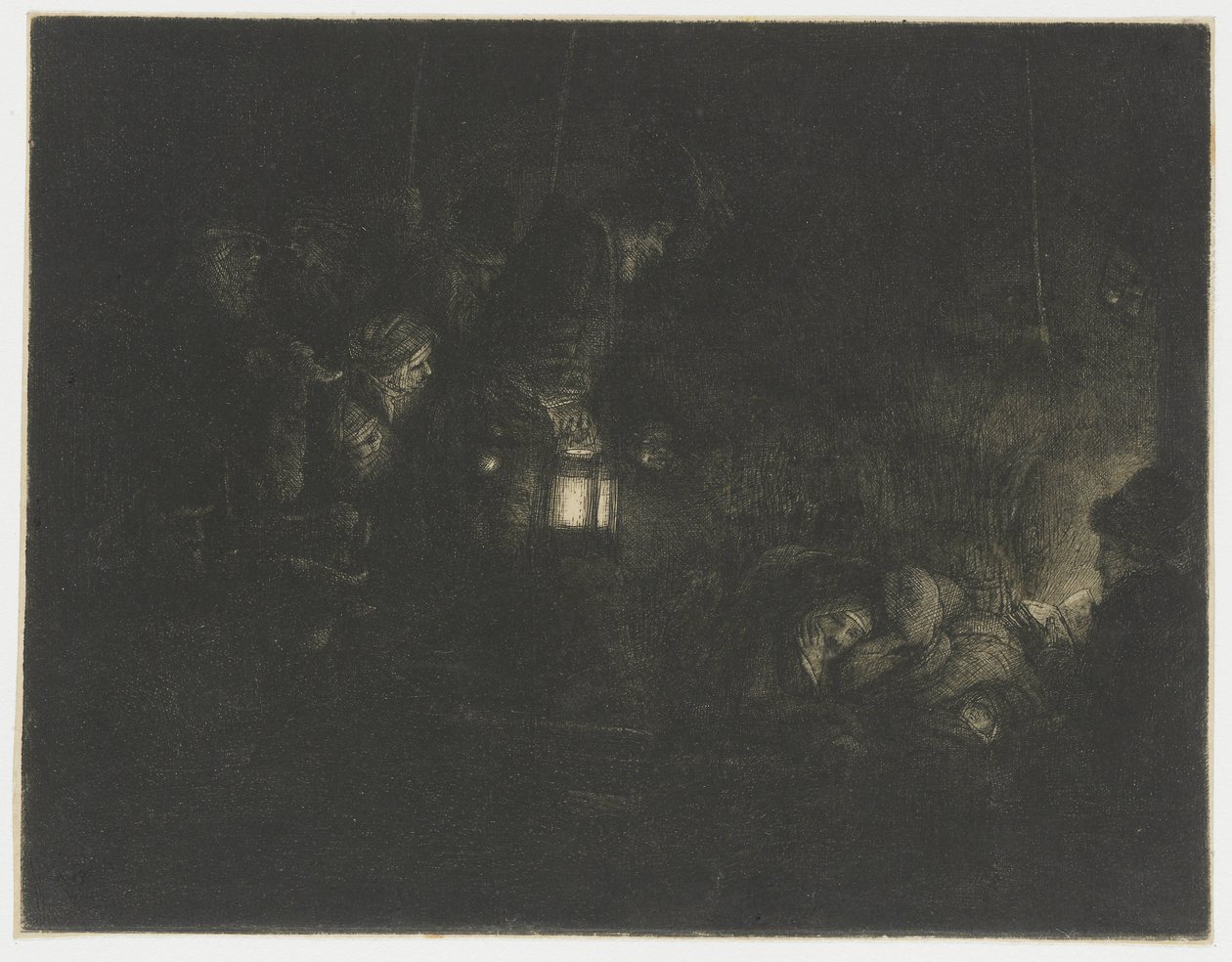 La adoración de los pastores: una pieza nocturna de Rembrandt van Rijn