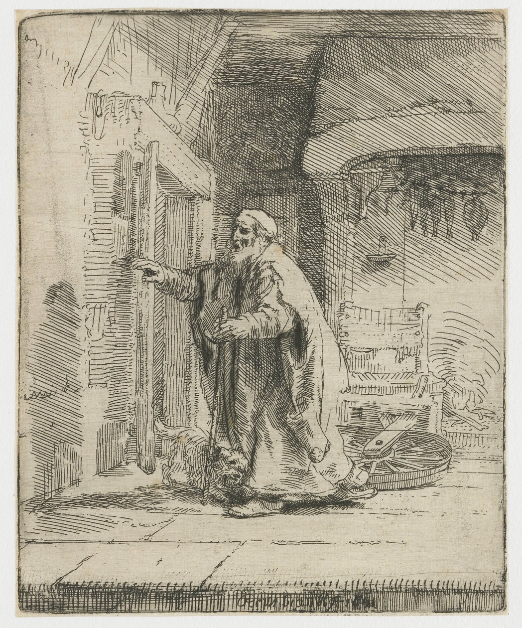 La ceguera de Tobit: el plato más grande de Rembrandt van Rijn