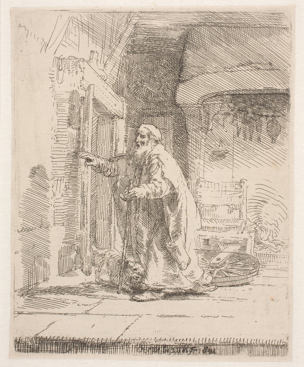 La ceguera de Tobit: la lámina más grande de Rembrandt van Rijn