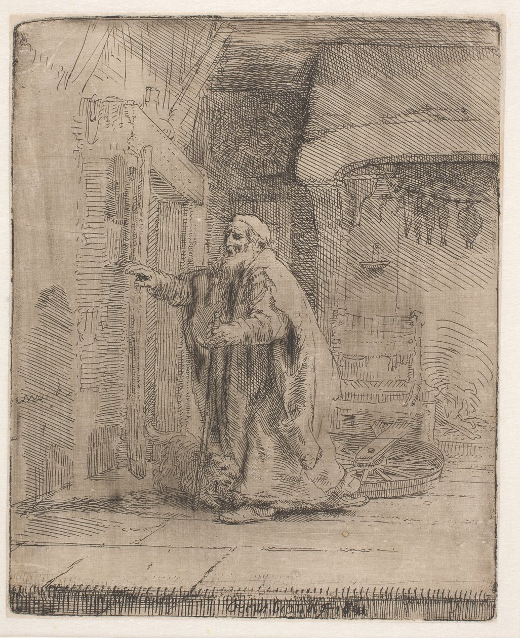 La ceguera de Tobit: la lámina más grande de Rembrandt van Rijn