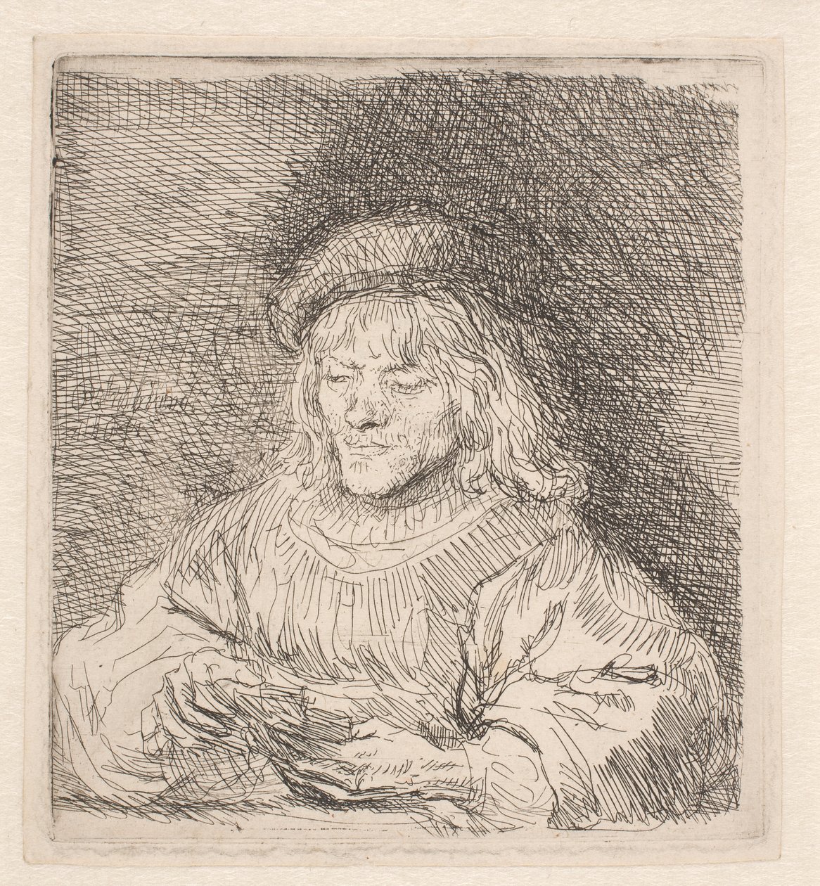 El jugador de cartas de Rembrandt van Rijn