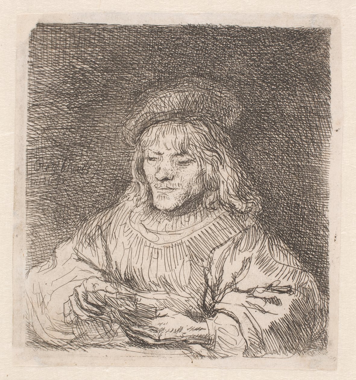 El jugador de cartas de Rembrandt van Rijn