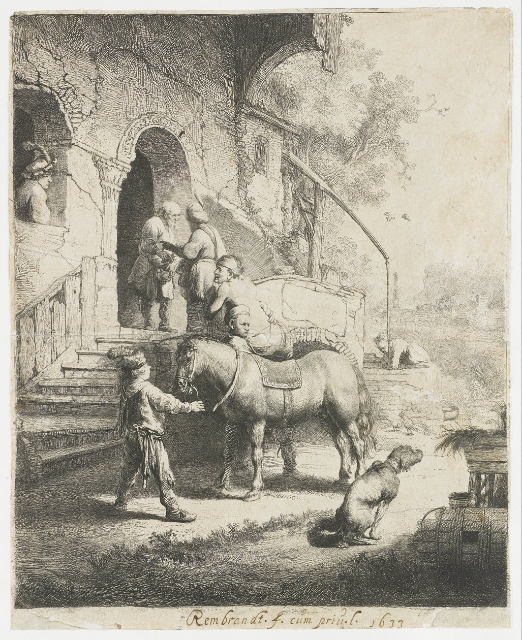 El buen samaritano de Rembrandt van Rijn