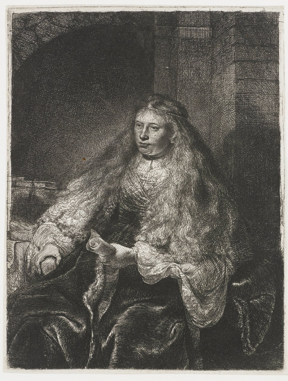 La gran novia judía de Rembrandt van Rijn