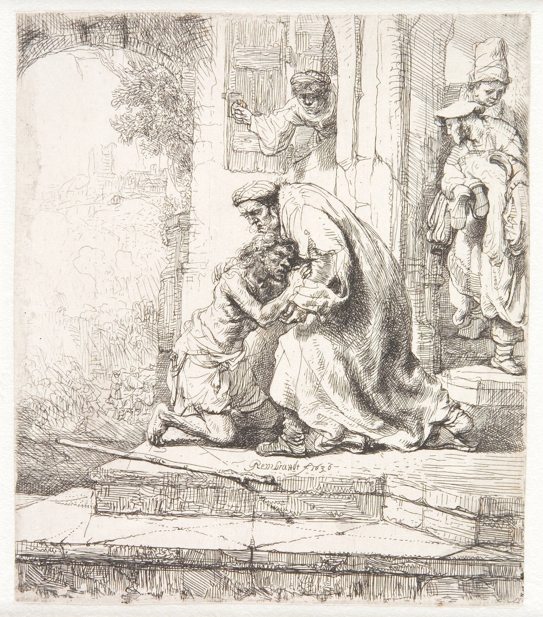 El regreso del hijo pródigo de Rembrandt van Rijn