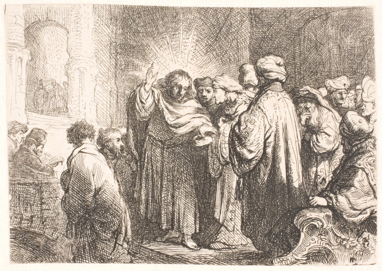 El Tributo de Rembrandt van Rijn