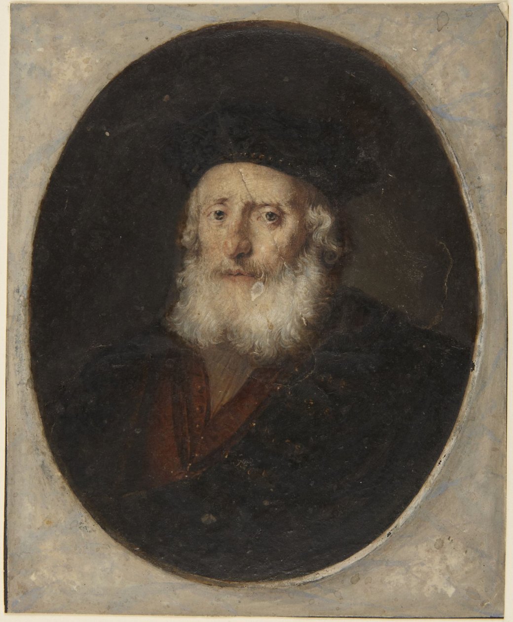 Anciano con toque de Rembrandt van Rijn