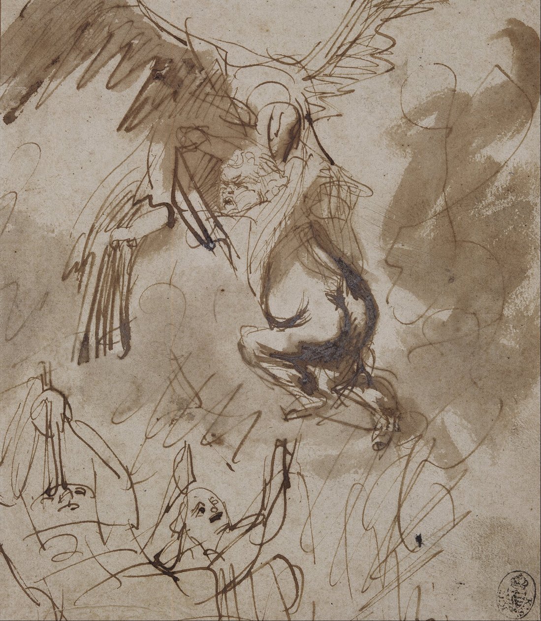 El rapto de Ganímedes de Rembrandt van Rijn